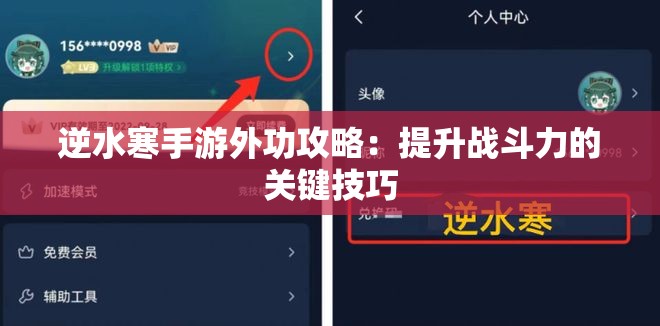 逆水寒手游外功攻略：提升战斗力的关键技巧